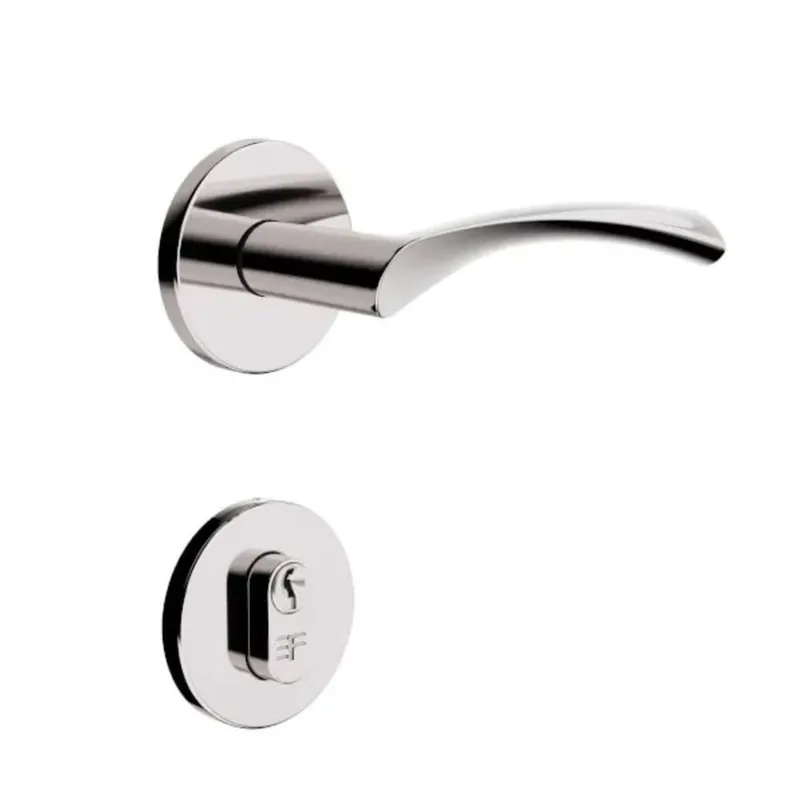 Fechadura Roseta Design Externa 40mm Cromado 720e11955cr 3f
