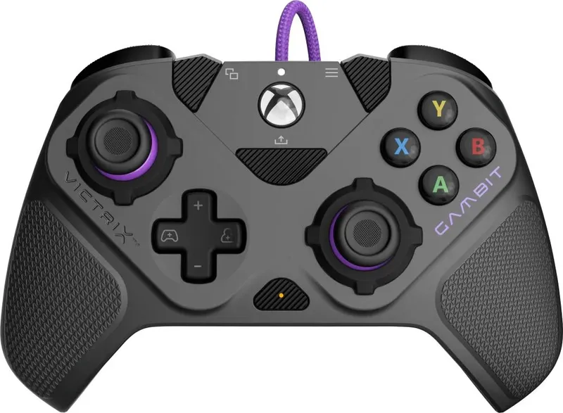 Pdp - Controle Bluetooth De Torneio Com Fio Victrix Gambit Prime Para XBOX Series X|s, XBOX One E PC Com WINDOWS 10/11 - Cinza-049-006-gy