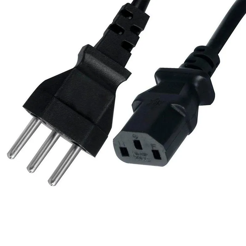 Cabo de Energia para Fonte de Computador MD9, 5 Metros, Preto - 7291