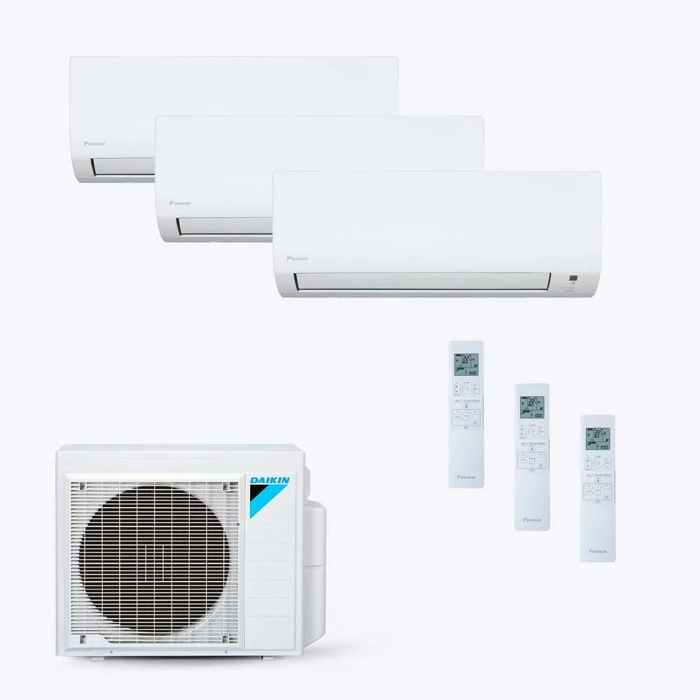 Ar-condicionado Multi Split Daikin Advance Inverter 3x Evap 12000 Btus + Cond 24000 Btus