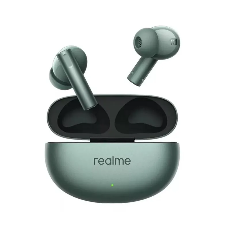 Fone De Ouvido Bluetooth Realme Buds Air 6 Hi-fi 50db, Anc Cancelamento De Ruído, 6 Microfones, 40 Horas De Músicas