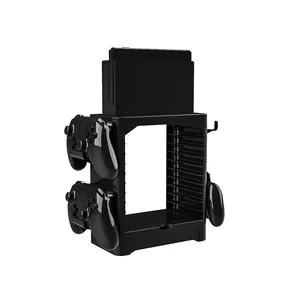 Suporte Para Nintendo Switch Jogos Controles Torre De Armazenamento