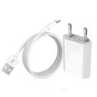 Kit Carregador Cabo+fonte Usb Lightning Para Iphone 6,7,8,x,xr,11,12,13 E 14