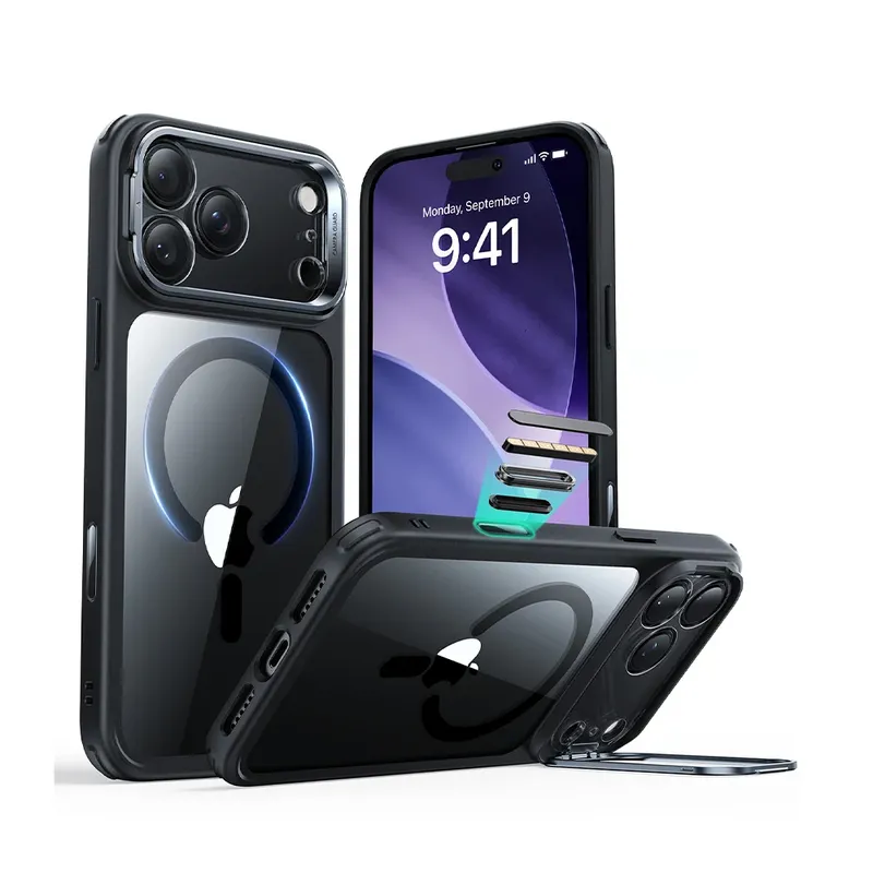 Capa Esr Iphone 17 Pro Halolock Suporte Botão Câmera