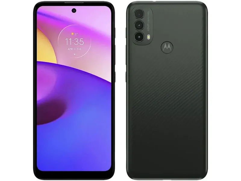 Usado: Motorola E40 64 Gb Grafite - Excelente