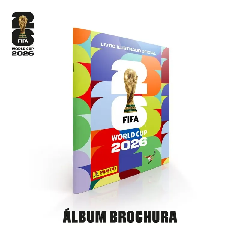 Álbum Capa Brochura Copa Do Mundo 2026 Fifa World Cup 2026