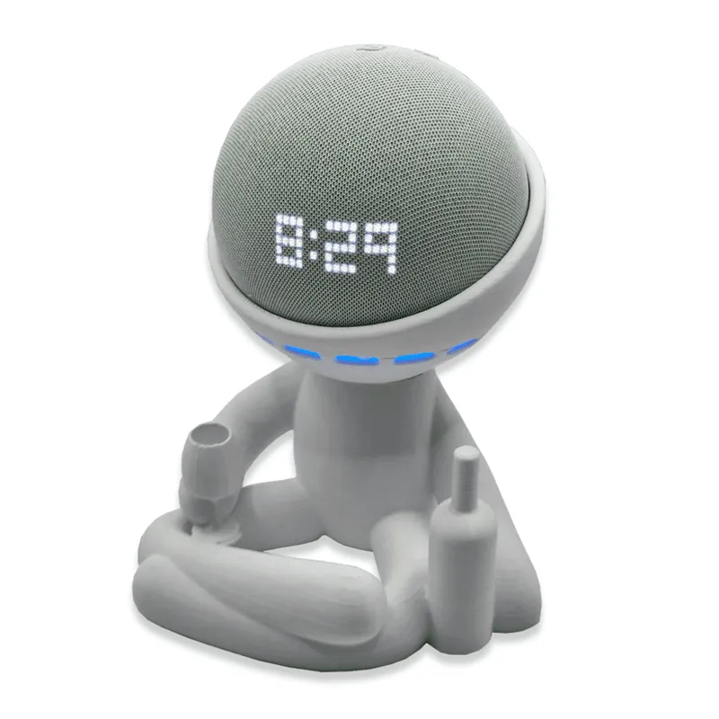 Suporte Alexa Echo Dot - Robert Vinho Amazon - Branco