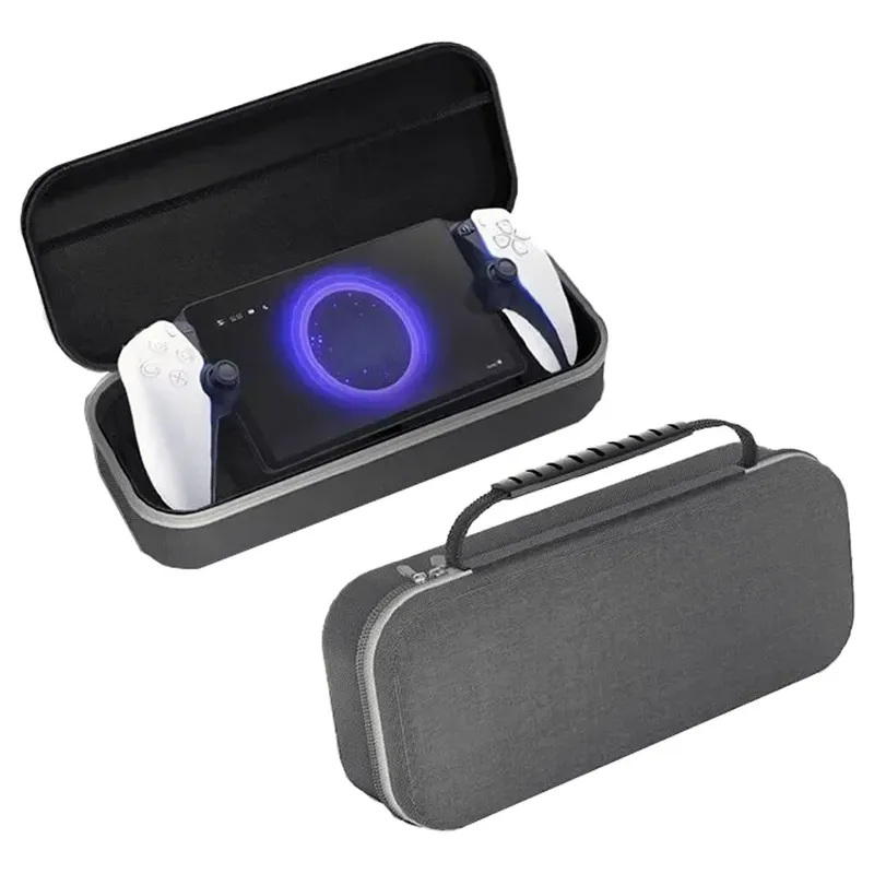 Case Estojo Para Ps5 Portal Bolsa Transporte Cinza