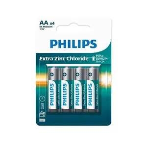 Pilha Zinco Philips Aaa R03l4b/59 4 Und