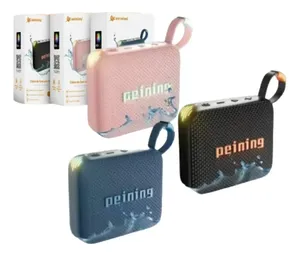 Caixa De Som 6w Bluetooth Peining Azul