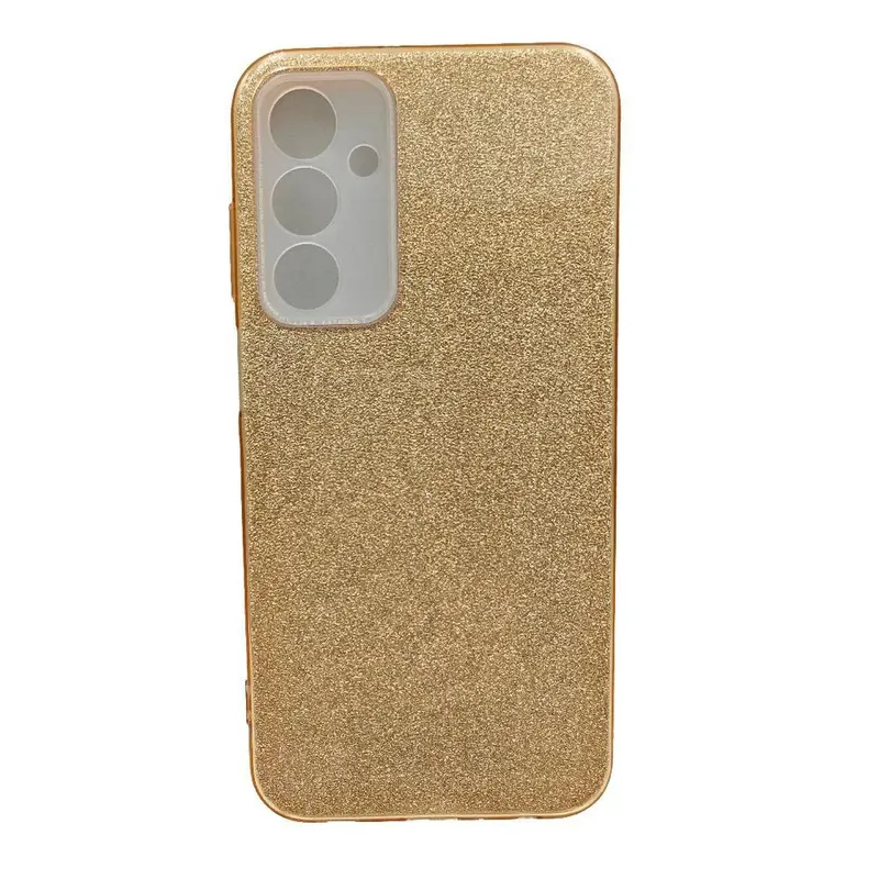 Capinha Capa Compatível Com Samsung Galaxy A25 5g Tela 6.5 Glitter Brilho Cor:dourado