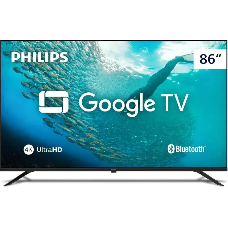 Smart Tv Philips 86" Google Tv 4k 86pug7019/78 - Bivolt