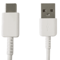 Cabo Usb Tipo C Samsung Note 8 Note 9 S8 S9 Branco