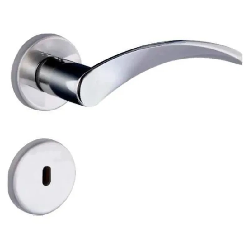 Fechadura Onda Interna 4132r Roseta Cromada 40mm Aliança