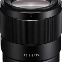 Sony - Lente Grande Angular 35mm F/1.8 Fe Para Câmeras Selecionadas De Montagem E - Preto-sel35f18f