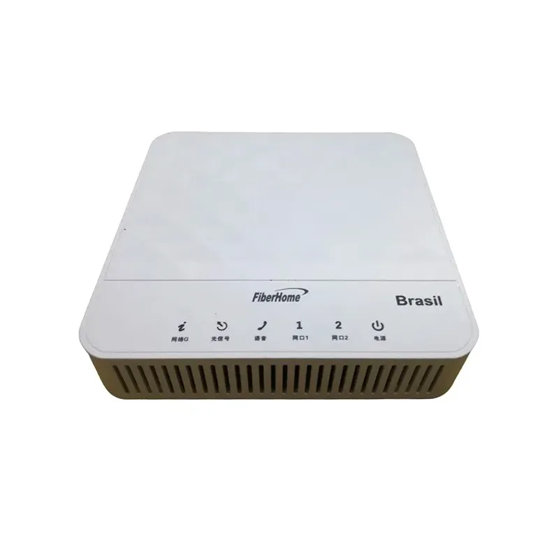Modem Roteador Fibra Otica Onu Gpon Mini Branco Sem Caixa An5506-01a Fiberhome