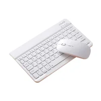 Capa Couro E Borracha Tablet 7/8 10.2 + Kit Mouse E Teclado Bt