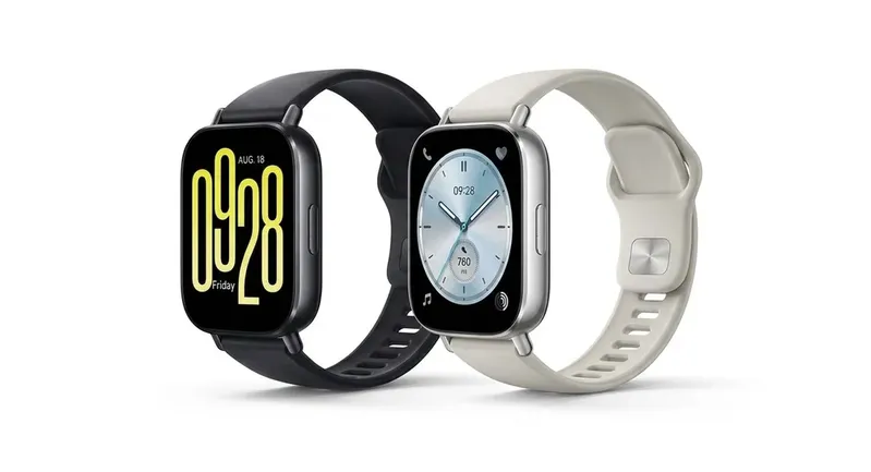 Smartwatch Xiaomi Redmi Watch 5 Active Kit 2 Unidades Black e Silver