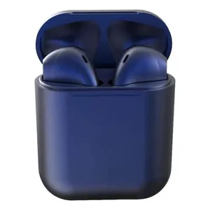 Fone de Ouvido Tws, Bluetooth, Sem Fio, Android e Ios - Azul Escuro