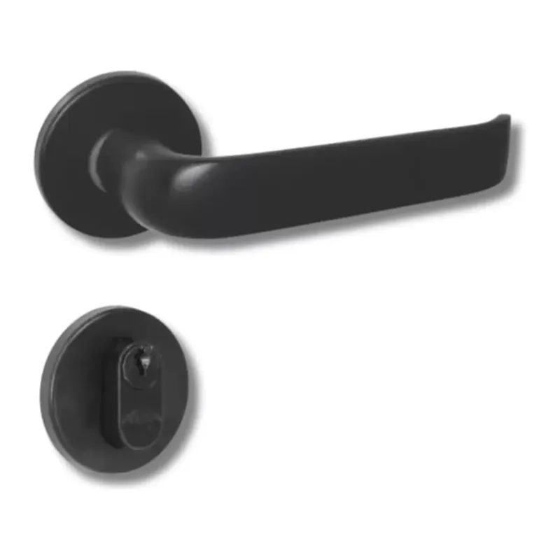 Fechadura Victória Externa 40mm Roseta Preta 108449/40-zep Arouca