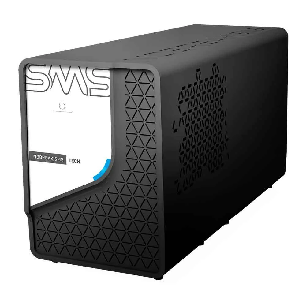 Nobreak SMS Tech 800VA/400W Interativo Entrada 115/220V Saída 220V