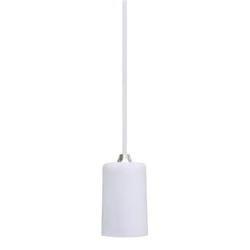 Luminária Pendente Taschibra Dot Metal 1xe-27 42w Branca Bivolt
