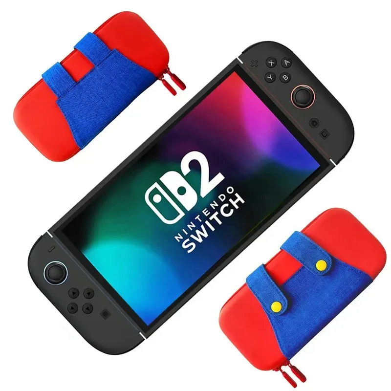 Bolsa Super Mario Bros Nintendo Switch 2 Ns2 Maleta Bag Proteção