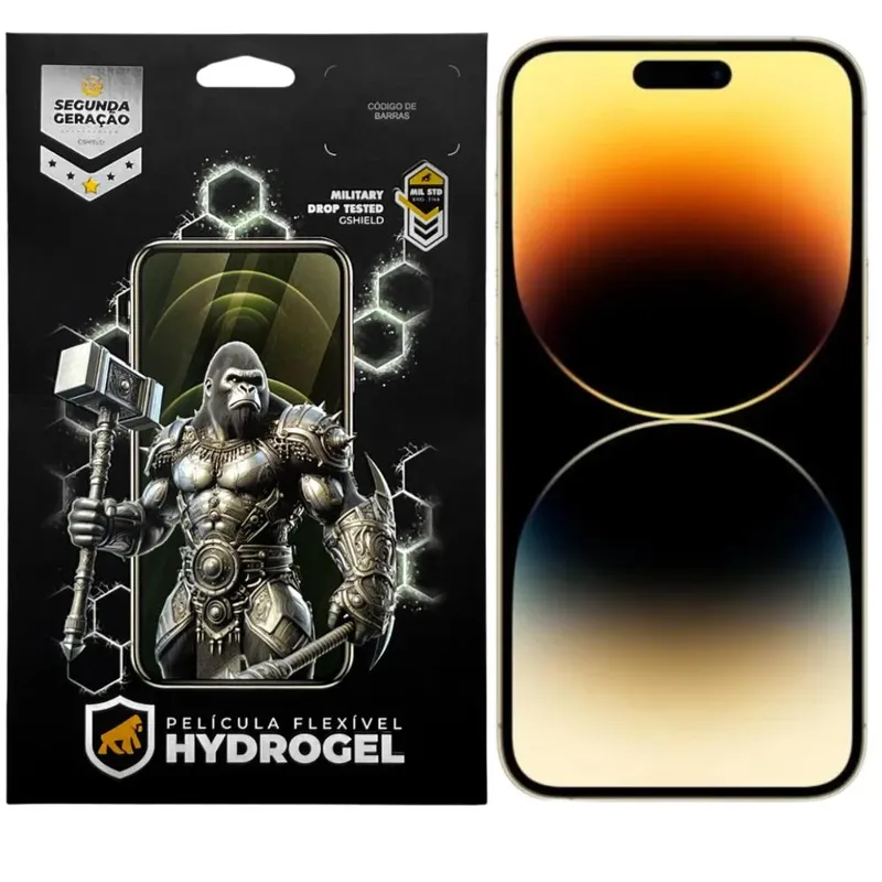 Película Para Iphone 14 Pro Max - Hydrogel Gamer Fosca - Gshield