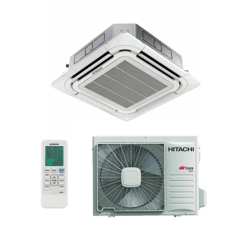 Ar Condicionado 56000 Btus Split Cassete Inverter Hitachi Quente E Frio Air Core 600 220v Monofásico