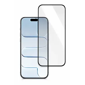 Película De Vidro 3d Compatível Com Iphone 16 Pro / Iphone 17 / Iphone 17 Pro – Proteção Premium Tela Inteira