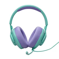Fone De Ouvido Jbl Quantum 100 M2 Headset Gamer Ciano E Lilás, Compatível Com WINDOWS Sonic - Bivolt