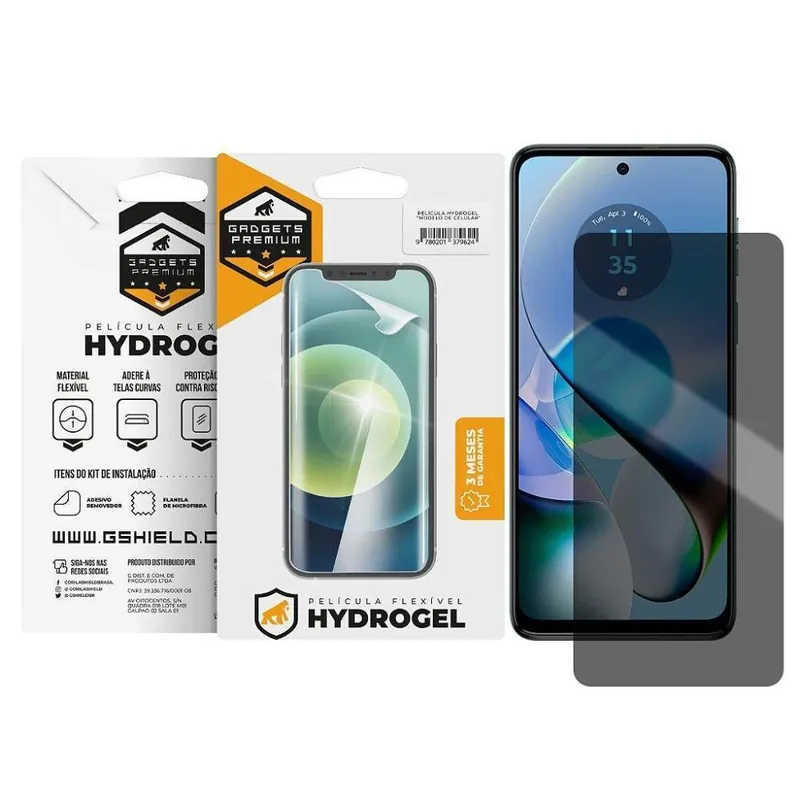 Película Para Moto G54 5g - Privacidade Hydrogel - Gshield