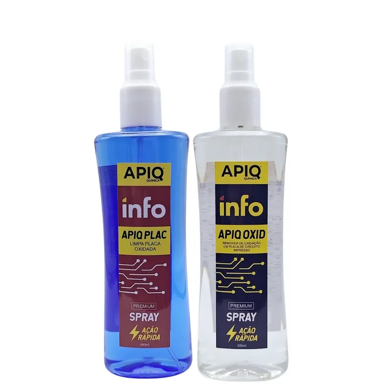 Kit Solução Para Limpeza De Placas Oxidadas