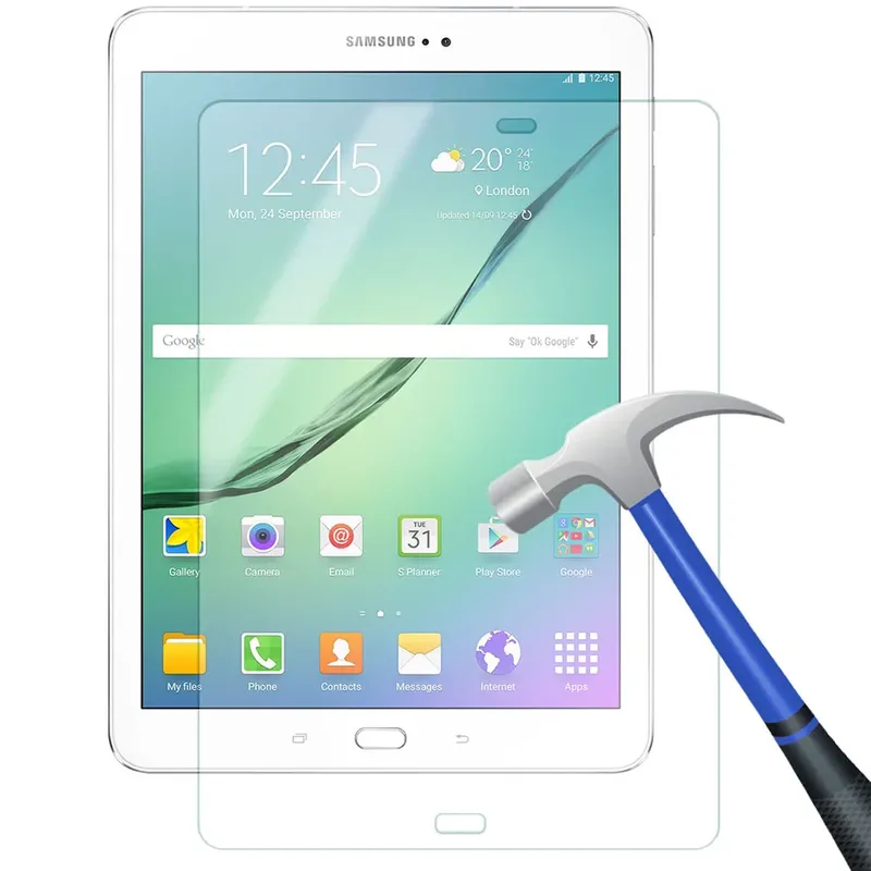 Película De Vidro Premium, Para Tab S2 8.0 E Tab S2 9.7, 0.33mm. 9h Tablet