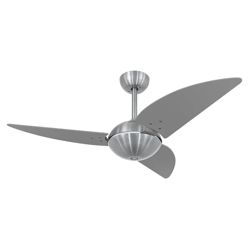 Ventilador De Teto Office Clear Titanio 127v