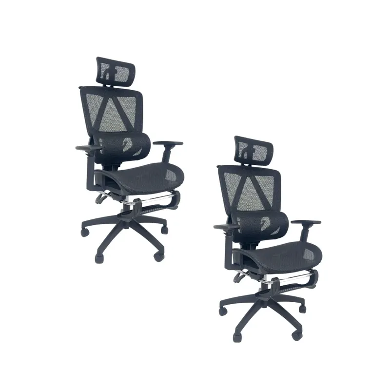 Cadeira De Escritório Presidente Executiva Oficial Titan - Preto - 2
