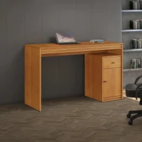 Mesa Escrivaninha Madrid Mavaular Cor:naturalle