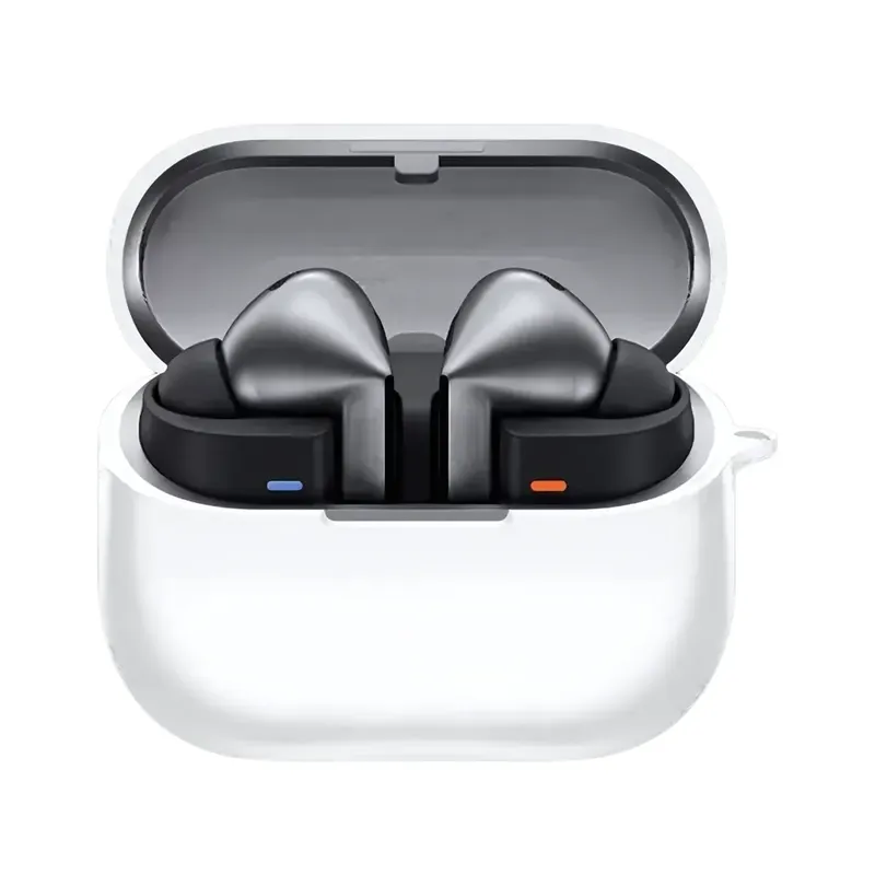 Capa De Silicone Para Galaxy Buds 3 E 3 Pro - Branco