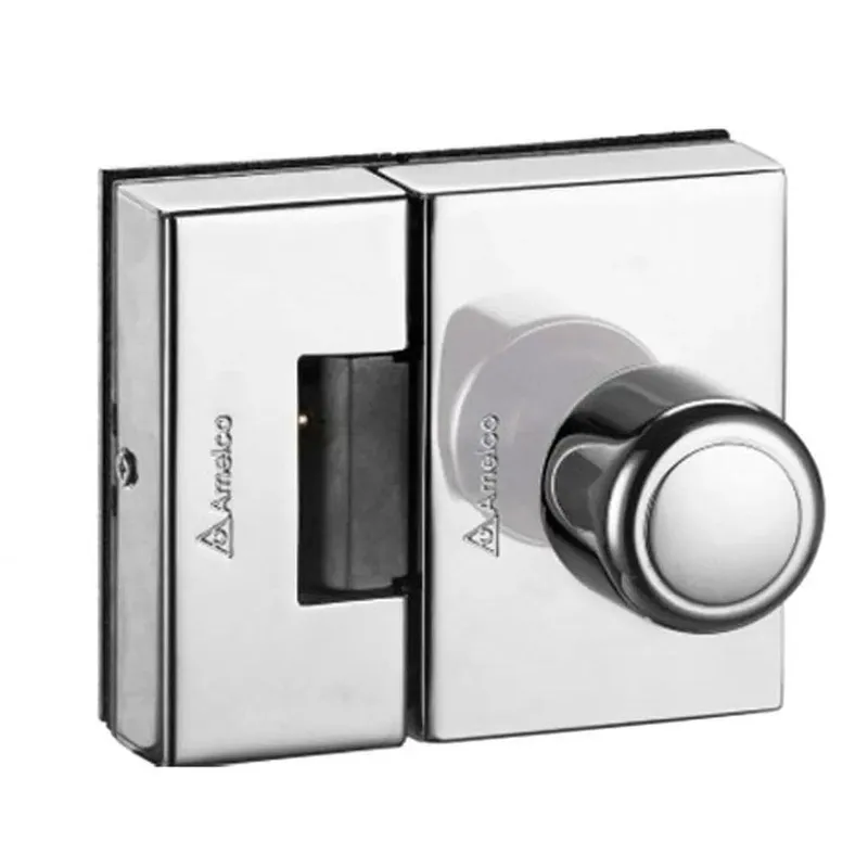 Fechadura Elétrica Para Porta De Vidro 2 Folhas Fv32icr Amelco