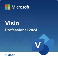 Microsoft Visio Professional 2024 Cartão Fisico Chave de Ativação