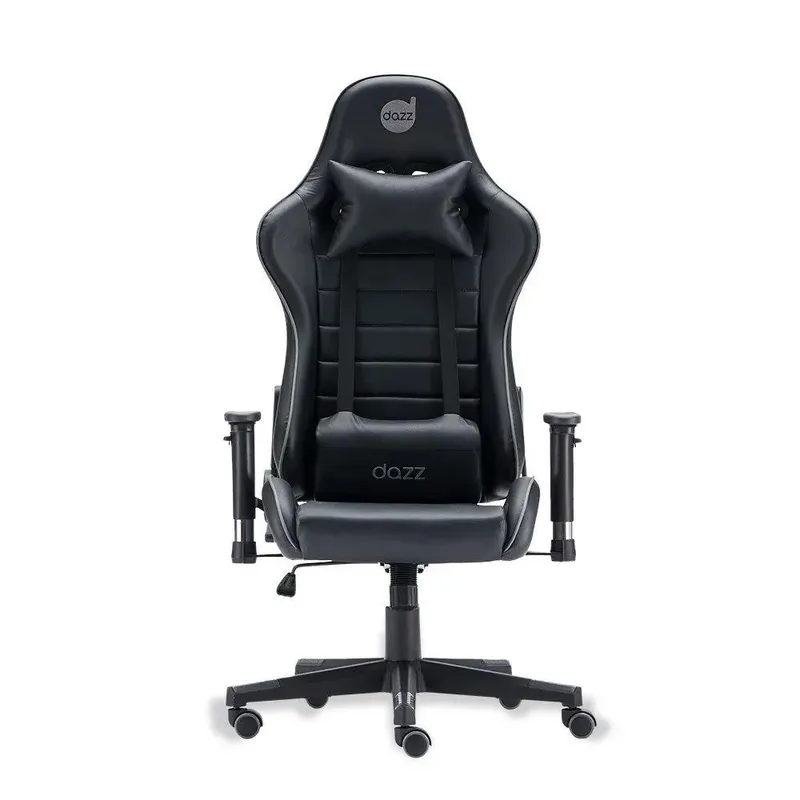Cadeira Gamer Dazz Primex V2, Pistão Classe 4, Ajuste Até 180º, Preto/Cinza - 62000154