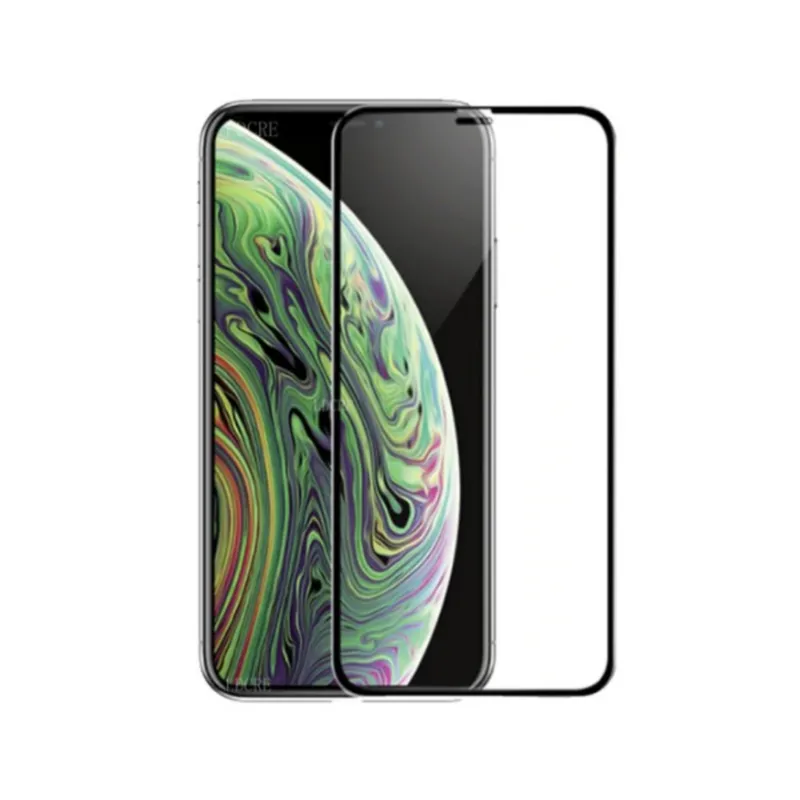 Película De Vidro Temperado 9d Para Iphone 12 Normal E Pro