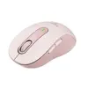 Mouse Sem Fio Logitech Signature M650, 2000 DPI, Compacto, 5 Botões, Silencioso, Bluetooth, USB, Rose - 910-006251