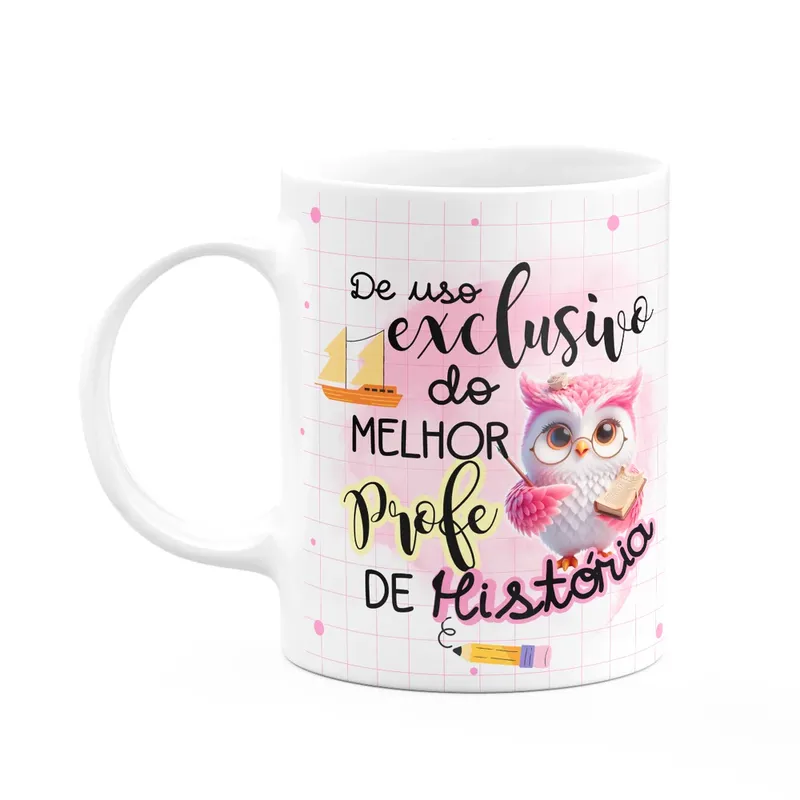 Caneca Professora, Uso Exclusivo Da Melhor Do Mundo
