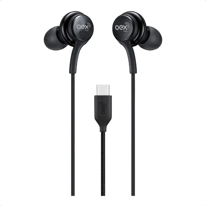 Fn215 Fone Hiper Bass Tipo C Pr