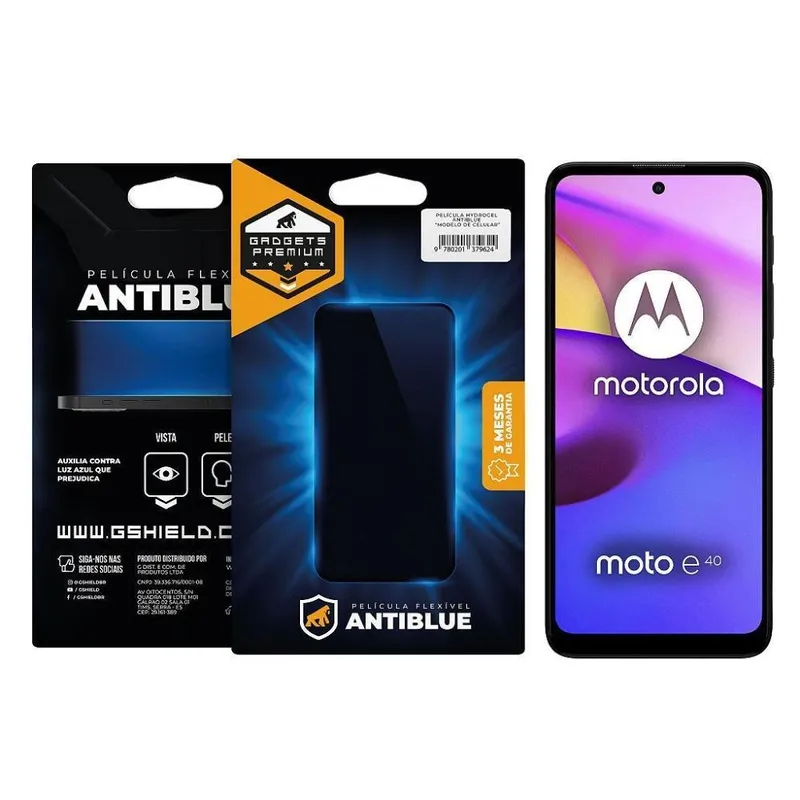 Película Para Motorola Moto E40,Antiblue,Gshield