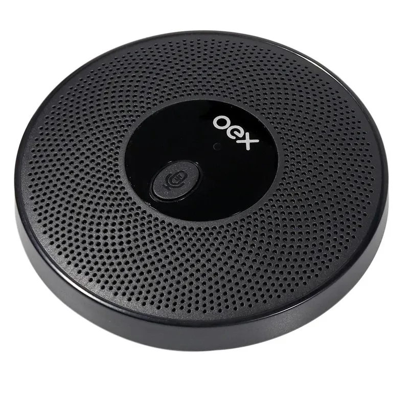 Microfone Oex Para Conferência Mk200, Omnidirecional, Preto