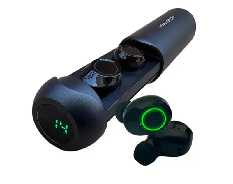 Fone De Ouvido Sem Fio Hmaston F-915, Wireless, Bluetooth 5.3, Preto