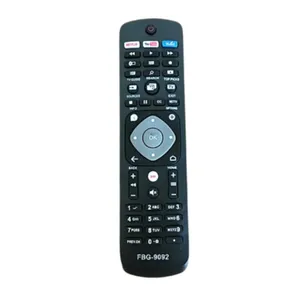 Controle Remoto Smart Compatível C/ Tv Philips Modelo Fbg-9092
