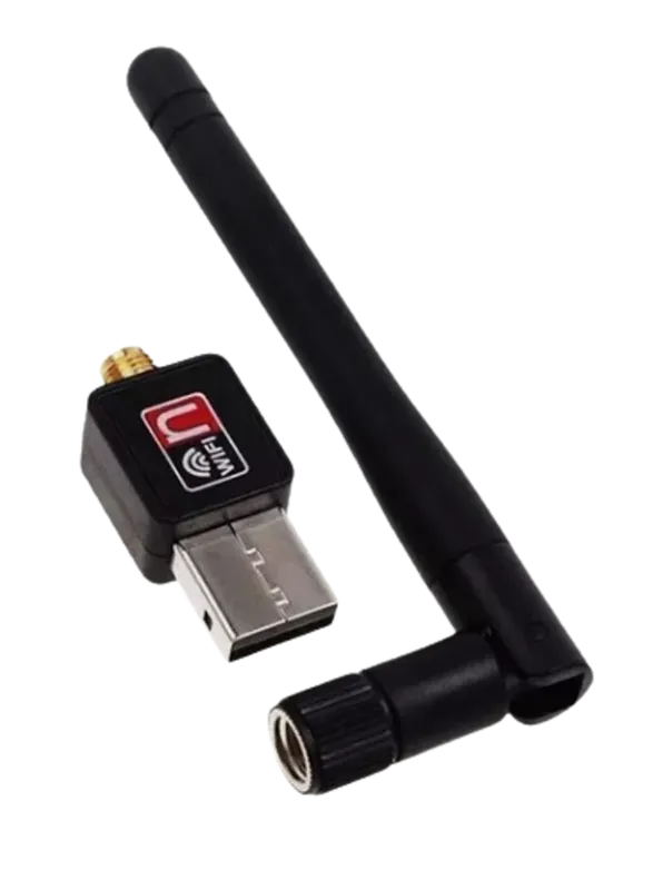 Adaptador de Rede Wifi Usb 2.0 Wireless com Antena 1200 mbps